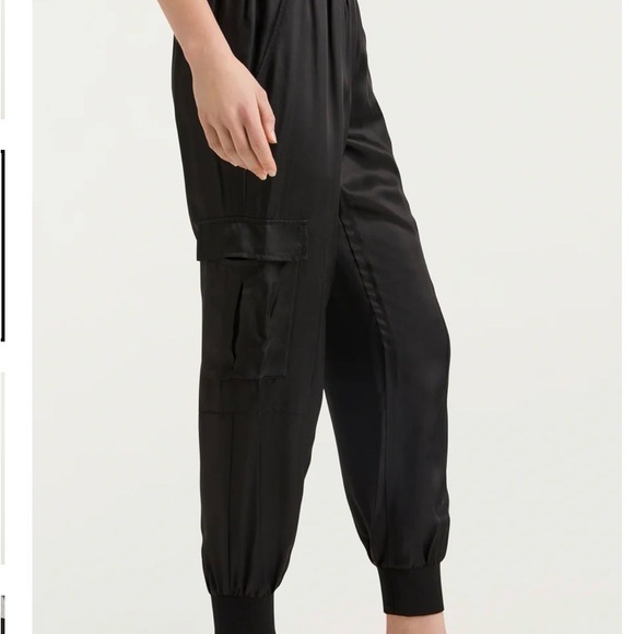 Cinq à Sept Black Giles Joggers